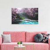 Chisen (drieluik) canvas afdruk (Insitu (Woonkamer))