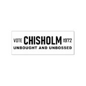 CHISHOLM CAMPAGNE RUBBERSTEMPEL (Afrduk)