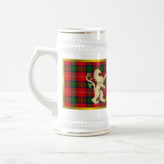 Chisholm Clan Badge & Wrap Around Tartan Bierpul (Links)