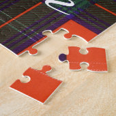 Chisholm clan Pset Scottish tartan Legpuzzel (Zijkant)