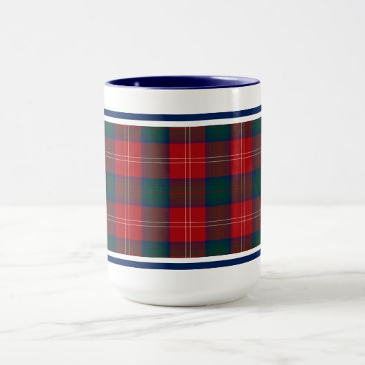 Chisholm Clan Tartan Scottish Pset Mok (Midden)