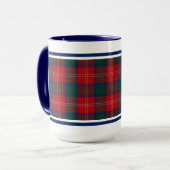 Chisholm Clan Tartan Scottish Pset Mok (Voorkant links)