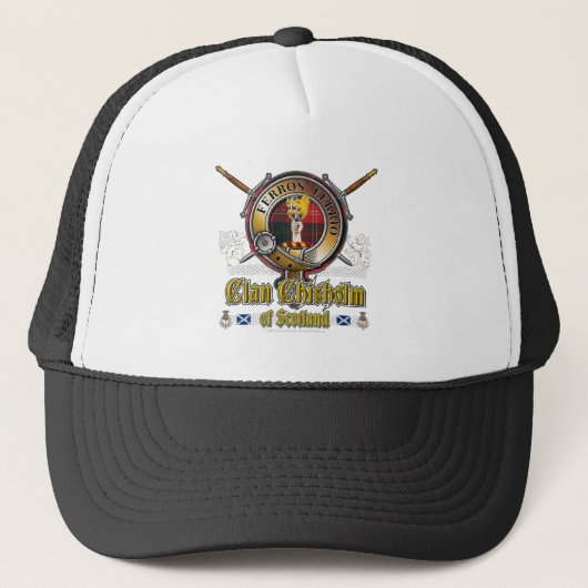 Chisholm Crest Badge Trucker Pet (Voorkant)