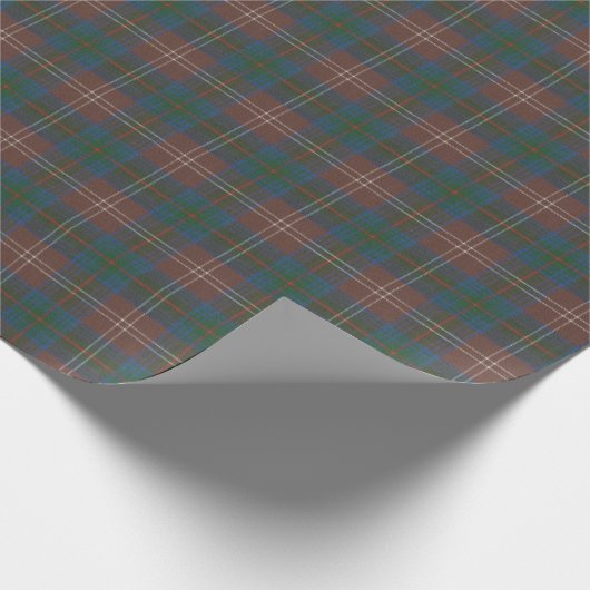 Chisholm Hunting Ancient Original Scottish Tartan Cadeaupapier (Hoek)