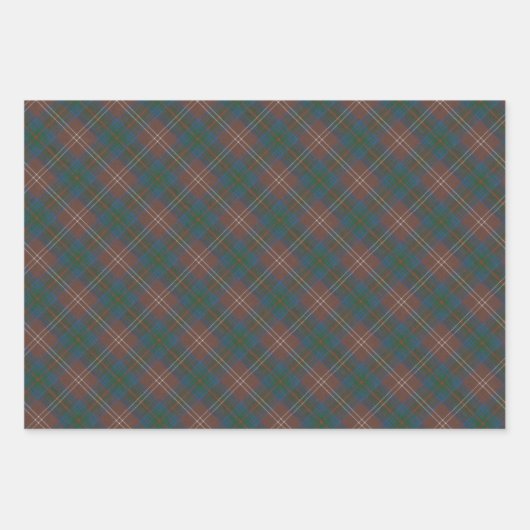 Chisholm Hunting Ancient Original Scottish Tartan Inpakpapier Vel (Voorkant 2)