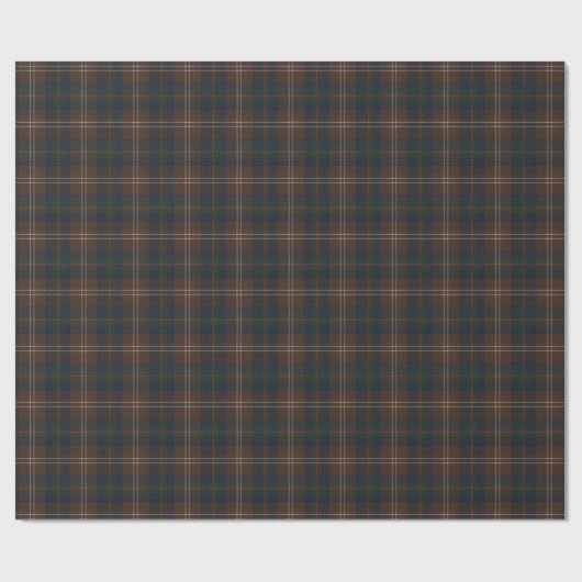 Chisholm Hunting Modern Original Scottish Tartan Cadeaupapier (Vlak)