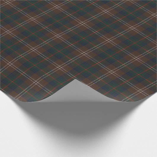 Chisholm Hunting Modern Original Scottish Tartan Cadeaupapier (Hoek)