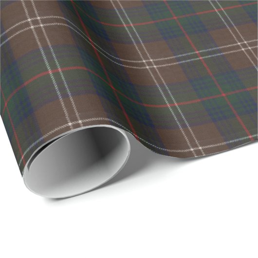 Chisholm Hunting Modern Original Scottish Tartan Cadeaupapier (Rol Hoek)