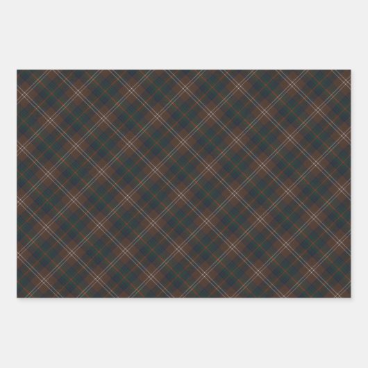 Chisholm Hunting Modern Original Scottish Tartan Inpakpapier Vel (Voorkant 2)
