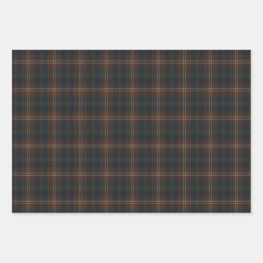 Chisholm Hunting Modern Original Scottish Tartan Inpakpapier Vel (Voorkant)