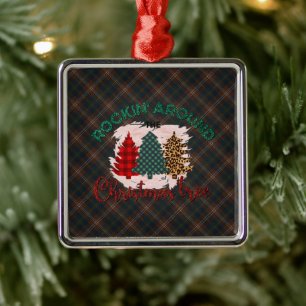 Chisholm Hunting Modern Original Scottish Tartan Metalen Ornament