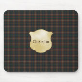 Chisholm Hunting Modern Original Scottish Tartan Muismat (Voorkant)