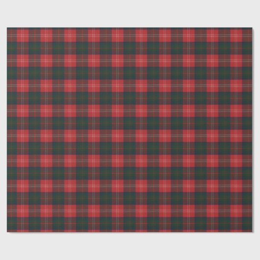 Chisholm Modern Original Scottish Tartan Cadeaupapier (Vlak)
