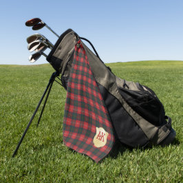 Chisholm Modern Original Scottish Tartan Golfhanddoek
