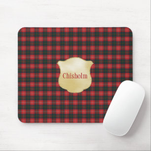 Chisholm Modern Original Scottish Tartan Muismat