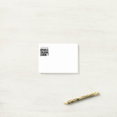 Chisholm opvouwbare stoel Post-it Notities | Zwart Post-it® Notes (Op bureau)