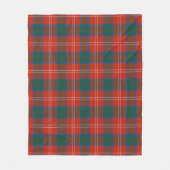 Chisholm Oude Plaid Fleece Deken (Voorkant)