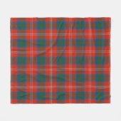 Chisholm Oude Plaid Fleece Deken (Voorkant (Horizontaal))