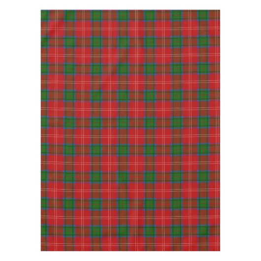 Chisholm Scottish Clan Tartan Pattern Tafelkleed (Voorkant)