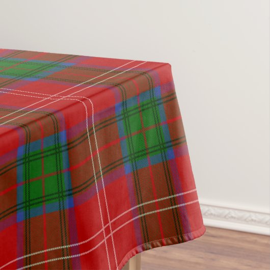 Chisholm Scottish Clan Tartan Pattern Tafelkleed (Voorbeeld)