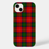 Chisholm tartan red green plaid Case-Mate iPhone case (Achterkant)