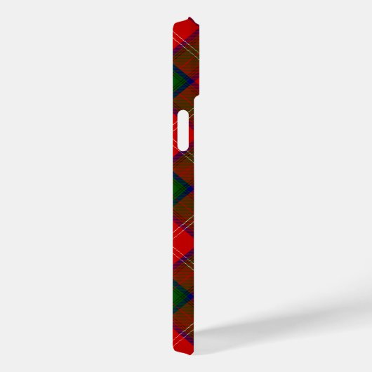 Chisholm tartan red green plaid Case-Mate iPhone case (Achterkant / Rechts)