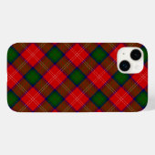Chisholm tartan red green plaid Case-Mate iPhone case (Achterkant (horizontaal))
