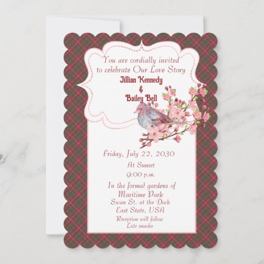 Chisholm Verweerde Schotse Tartan Kaart (Achterkant)