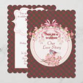 Chisholm Verweerde Schotse Tartan Kaart (Voorkant / Achterkant)