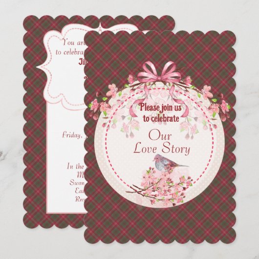 Chisholm Verweerde Schotse Tartan Kaart (Voorkant / Achterkant)