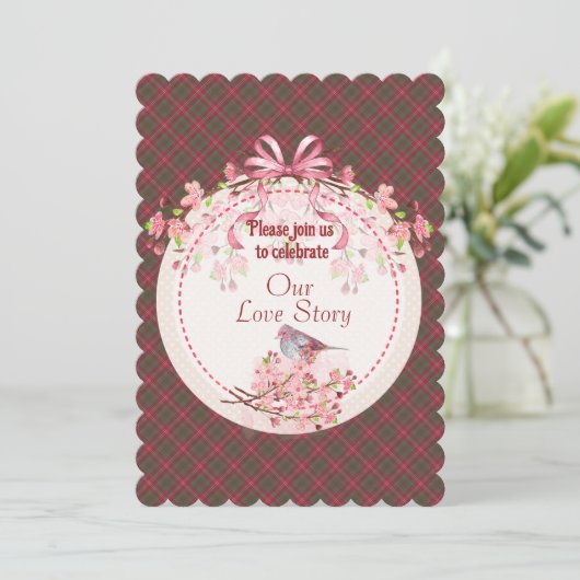 Chisholm Verweerde Schotse Tartan Kaart (Staand voorkant)