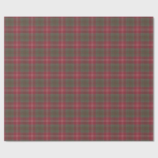 Chisholm Weathered Original Scottish Tartan Cadeaupapier (Vlak)
