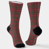 Chisholm Weathered Original Scottish Tartan Socks Sokken (Gebogen)