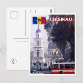 Chisinau - Moldavië - Centrum - Briefkaart (Voorkant / Achterkant)