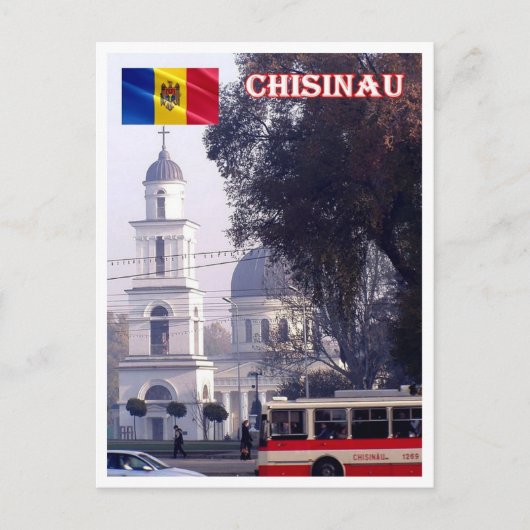 Chisinau - Moldavië - Centrum - Briefkaart (Voorkant)