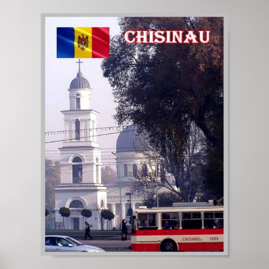 Chisinau - Moldavië - Centrum - Poster (Voorkant)