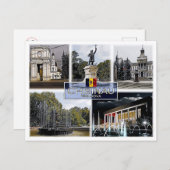 Chisinau - Moldavië - Mozaïek - Briefkaart (Voorkant / Achterkant)