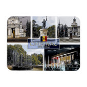 Chisinau - Moldavië - Mozaïek - Magneet (Horizontaal)