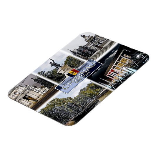 Chisinau - Moldavië - Mozaïek - Magneet (Linkerzijde)