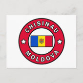 Chisinau Moldova Briefkaart (Voorkant)