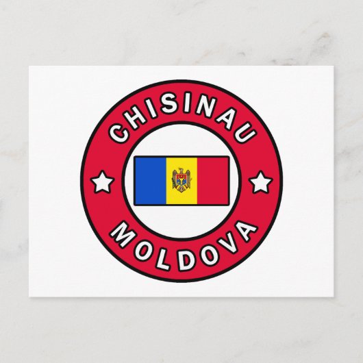 Chisinau Moldova Briefkaart (Voorkant)