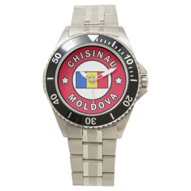Chisinau Moldova Horloge (Voorkant)