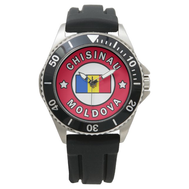 Chisinau Moldova Horloge (Voorkant)