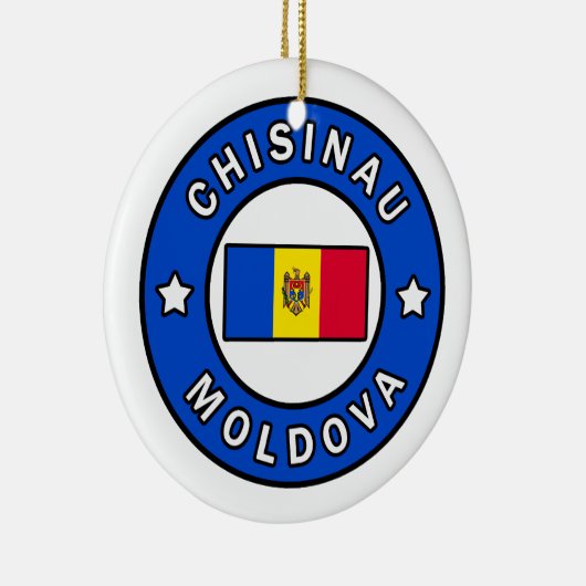 Chisinau Moldova Keramisch Ornament (Rechts)