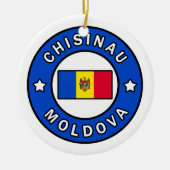 Chisinau Moldova Keramisch Ornament (Voorkant)