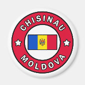 Chisinau Moldova Magneet (Voorkant)
