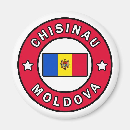 Chisinau Moldova Magneet (Voorkant)