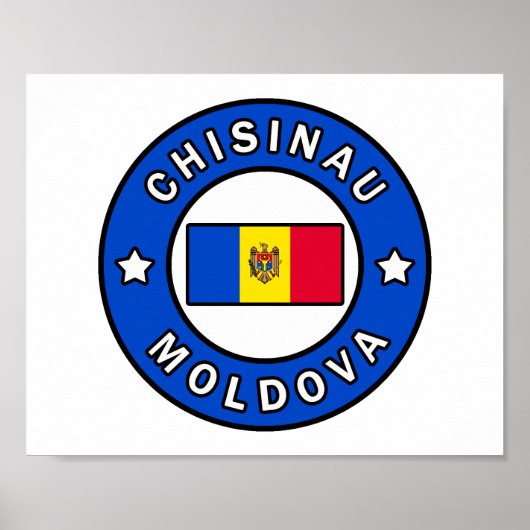 Chisinau Moldova Poster (Voorkant)