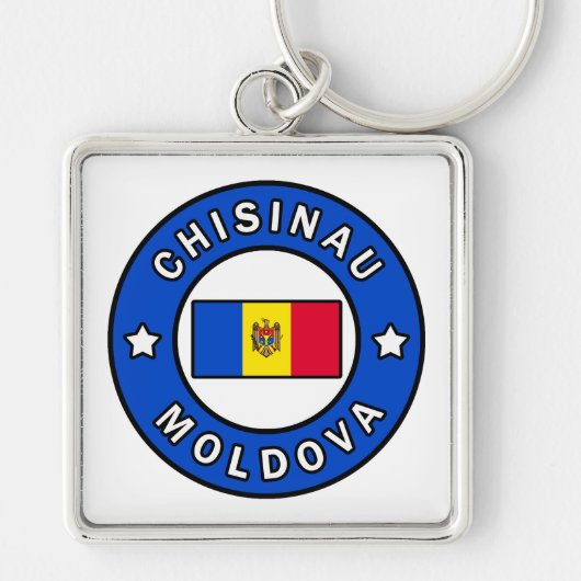 Chisinau Moldova Sleutelhanger (Voorkant)