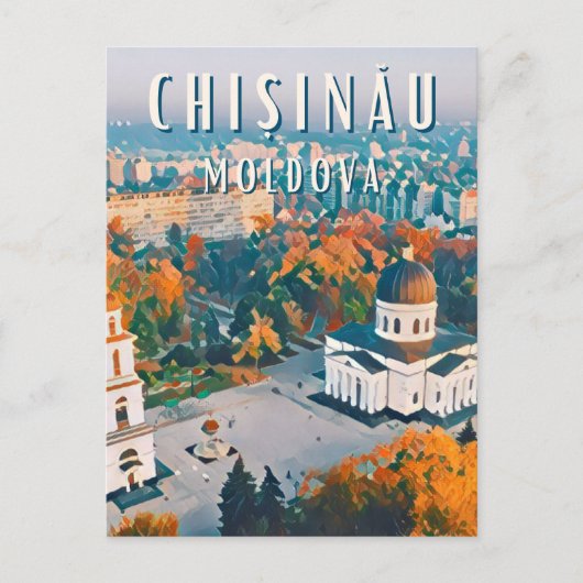 Chisinau (stad) briefkaart (Voorkant)